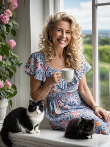 tea party cat,carol colman,cat drinking tea,maincoon,british actress,cat coffee,the cat and the,cloves schwindl inge,menopause,a cup of tea,jackie matthews,carol m highsmith,cat's cafe,douglasie,woman drinking coffee,hobbiton,british tea,cup of tea,café au lait,window sill,Photography,General,Natural
