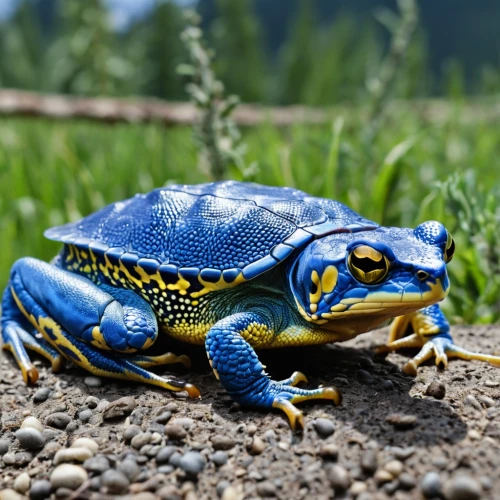 litoria caerulea,fire-bellied toad,pickerel frog,northern leopard frog,boreal toad,oriental fire-bellied toad,poison dart frog,bull frog,ornate box turtle,southern leopard frog,common frog,running frog,plains spadefoot,fire salamander,eastern dwarf tree frog,jazz frog garden ornament,water frog,frog figure,malagasy taggecko,elephant beetle,Photography,General,Realistic