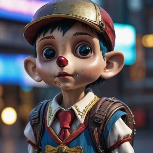 pinocchio,laika,cute cartoon character,russo-european laika,elf,miguel of coco,big eyes,geppetto,cgi,b3d,agnes,baby elf,3d model,disney character,children's eyes,3d fantasy,3d render,character animation,3d rendered,male character,Photography,General,Realistic