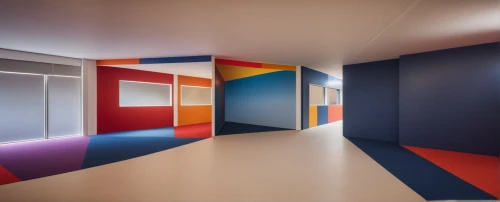 color wall,children's interior,children's room,school design,hallway space,athens art school,wall paint,wall painting,children's operation theatre,painted block wall,hallway,search interior solutions,painted wall,klaus rinke's time field,kids room,daylighting,panoramical,pediatrics,scenography,corridor,Photography,General,Realistic