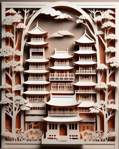 paper art,chinese architecture,cool woodblock images,dolls houses,japanese architecture,asian architecture,hall of supreme harmony,mandarin house,buddha tooth relic temple,model house,cardstock tree,paper cutting background,japanese kuchenbaum,dragon palace hotel,japanese wave paper,wood carving,chinese art,apartment block,the japanese tree,japanese garden ornament,Unique,Paper Cuts,Paper Cuts 03