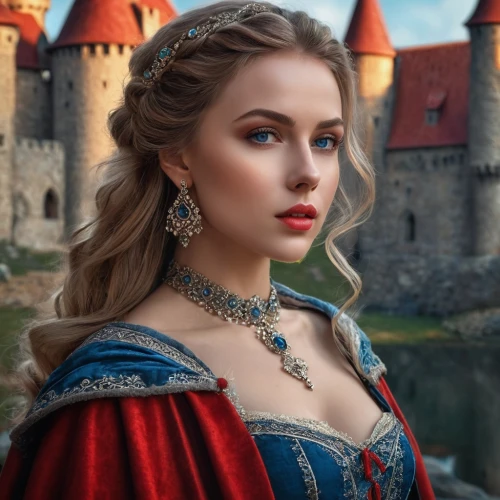 princess' earring,celtic queen,tudor,cinderella,fantasy portrait,enchanting,camelot,earrings,bridal jewelry,fairy tale character,diadem,fantasy picture,elsa,romantic portrait,queen of hearts,fantasy art,fantasy woman,fairy tale icons,regal,girl in a historic way,Photography,General,Fantasy