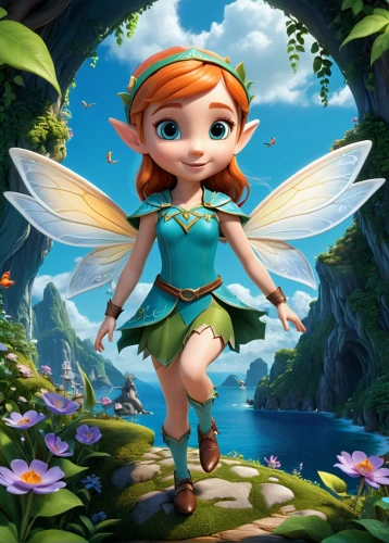 child fairy,little girl fairy,fairies aloft,rosa ' the fairy,fairy,rosa 'the fairy,cupido (butterfly),garden fairy,faerie,fairies,flower fairy,faery,fairy world,pixie-bob,fae,pixie,vanessa (butterfly),fairy queen,evil fairy,fairy tale character,Unique,3D,3D Character