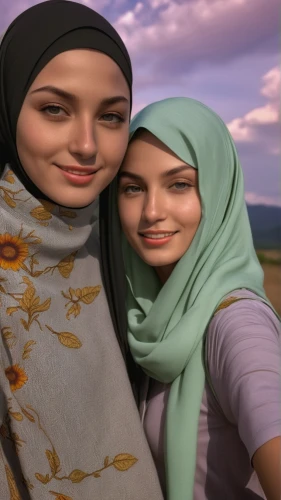 hijab,i̇mam bayıldı,muslim background,hijaber,islamic girl,muslima,two girls,muslim woman,arab,jilbab,islam,young women,sisters,arabic background,ramadan background,koran,3d albhabet,eid,ramadan,allah,Photography,General,Realistic