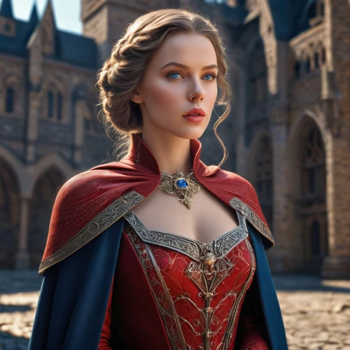 cinderella,regal,elsa,fantasy woman,red cape,queen of hearts,red gown,celtic queen,princess' earring,princess anna,a princess,lady in red,a woman,wonderwoman,red tunic,ball gown,vampire woman,snow white,enchanting,red coat,Photography,General,Sci-Fi
