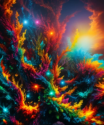 colorful tree of life,fractal environment,light fractal,apophysis,fractals art,fractal lights,colorful star scatters,fractal,colorful background,burning bush,colorful foil background,fractals,psychedelic art,colorful light,fractal art,burning tree trunk,magic tree,background colorful,intense colours,psychedelic,Photography,General,Fantasy