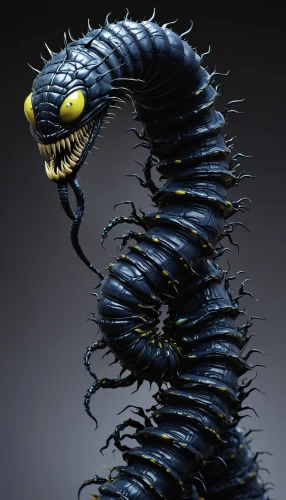 wyrm,ringed-worm,black dragon,venom,waxworm,basilisk,centipede,scrap sculpture,chinese dragon,serpent,raven sculpture,medusa gorgon,millipedes,coil,blue snake,worm,gorgon,allies sculpture,sea devil,wrought,Photography,Artistic Photography,Artistic Photography 11