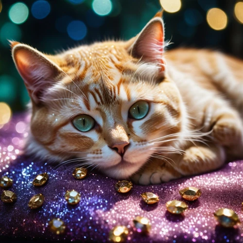 christmas cat,ginger cat,red tabby,toyger,american shorthair,holiday ornament,gold foil christmas,christmas pictures,christmas photo,christmas gold foil,ocicat,christmas animals,american wirehair,ginger kitten,tabby cat,cute cat,cat image,cat on a blue background,glittering,christmasbackground,Photography,General,Cinematic
