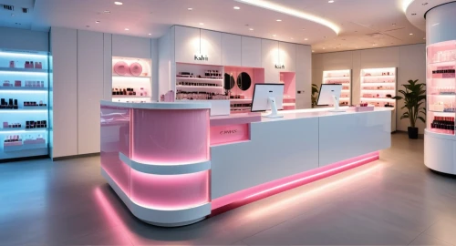 cosmetics counter,women's cosmetics,cosmetics,beauty room,pharmacy,candy store,soap shop,candy shop,ice cream shop,candy bar,cosmetic products,jewelry store,brandy shop,cake shop,perfumes,pâtisserie,kitchen shop,pastry shop,bakery,beauty salon,Photography,General,Realistic