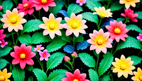 colorful flowers,flower background,retro flowers,bright flowers,floral digital background,impatiens,colorful floral,ornamental flowers,tropical flowers,colorful leaves,pink daisies,blanket of flowers,summer flowers,floral background,japanese anemones,coneflowers,colorful daisy,spring background,colorful background,garden flowers,Unique,Pixel,Pixel 04