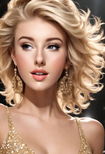 artificial hair integrations,blond girl,blonde woman,short blond hair,blonde girl,cool blonde,beautiful model,beautiful young woman,golden haired,realdoll,doll's facial features,eyes makeup,women fashion,women's cosmetics,blond hair,female model,bridal jewelry,model beauty,lace wig,airbrushed