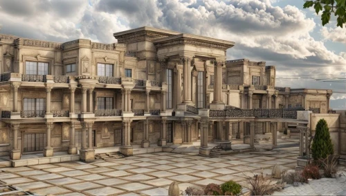 celsus library,marble palace,persian architecture,iranian architecture,ephesus,egyptian temple,acropolis,karnak,house with caryatids,the parthenon,yerevan,stone palace,parthenon,jerash,greek temple,ancient roman architecture,luxury real estate,neoclassical,famagusta,mansion