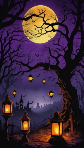 halloween background,halloween wallpaper,halloween travel trailer,halloween illustration,halloween scene,halloween poster,halloween silhouettes,halloween bare trees,halloween border,halloween icons,halloween and horror,halloween decor,halloween owls,fairy lanterns,halloween paper,halloween banner,halloween night,halloween decoration,halloween pumpkin gifts,halloween vector character,Illustration,Paper based,Paper Based 22