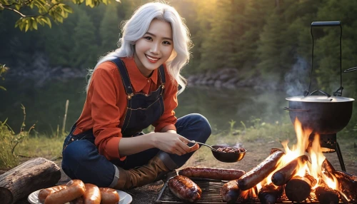 autumn camper,campfire,autumn theme,autumn background,fire background,autumn icon,campfires,wood elf,autumn hot coffee,log fire,portable stove,outdoor cooking,wood fire,firepit,autumn taste,fire bowl,fireside,hygge,camp fire,chaga mushroom,Photography,General,Realistic