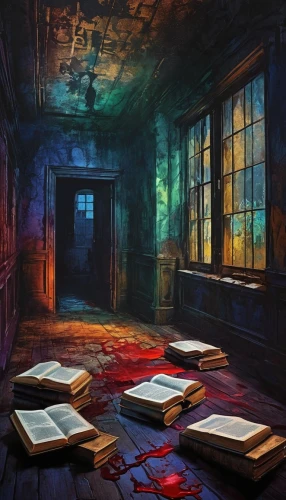 abandoned room,haunted house,abandoned place,asylum,abandoned places,the haunted house,abandoned house,a dark room,dormitory,play escape game live and win,cold room,sci fiction illustration,live escape game,jigsaw,blue room,sleeping room,abandoned,hall of the fallen,dark art,examination room,Conceptual Art,Oil color,Oil Color 25