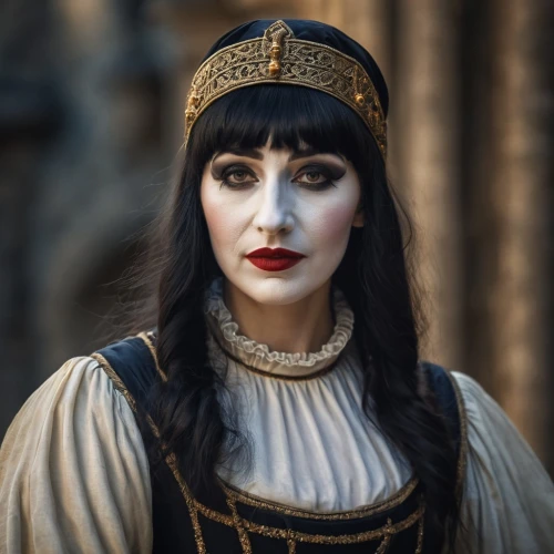 cleopatra,artemisia,celtic queen,gothic portrait,vampire woman,thracian,priestess,queen of hearts,ancient egyptian girl,gothic woman,miss circassian,lycaenid,vampire lady,crow queen,goth woman,assyrian,ancient costume,puy du fou,violet head elf,goth whitby weekend,Photography,General,Natural