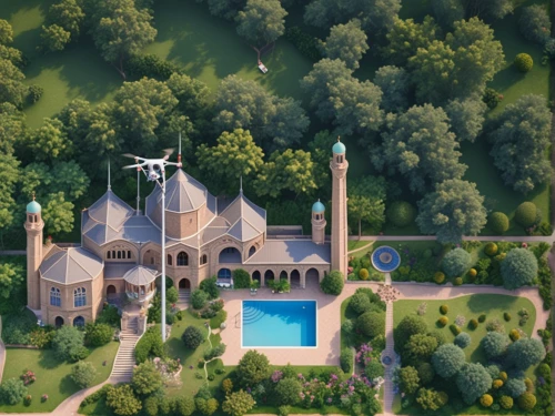 build by mirza golam pir,big mosque,grand mosque,mosque,star mosque,sultan ahmet mosque,blue mosque,city mosque,mosques,country estate,house in the forest,sultan ahmed mosque,mansion,tajmahal,marble palace,monastery,large home,persian architecture,rock-mosque,islamic architectural,Photography,General,Realistic