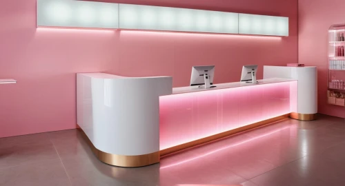 cosmetics counter,ice cream shop,beauty room,shower bar,bar counter,kitchenette,ice cream bar,soap shop,bathroom cabinet,kitchen shop,search interior solutions,ice cream parlor,candy bar,pink ice cream,luxury bathroom,soda fountain,frozen yogurt,ice cream maker,kitchen design,interior design,Photography,General,Realistic