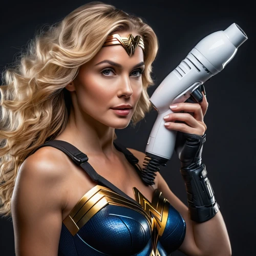 wonderwoman,wonder woman,super heroine,wonder woman city,goddess of justice,captain marvel,megaphone,super woman,electric megaphone,head woman,woman holding gun,woman power,fantasy woman,handheld electric megaphone,wonder,female doctor,hair dryer,lasso,hairdryer,female hollywood actress,Photography,General,Sci-Fi