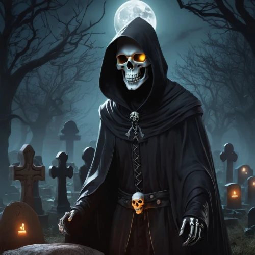 grim reaper,grimm reaper,dance of death,undead warlock,death god,memento mori,skull bones,reaper,death's-head,danse macabre,day of the dead skeleton,vanitas,days of the dead,death's head,skeleltt,burial ground,halloween background,angel of death,scull,skull and cross bones,Unique,Design,Character Design