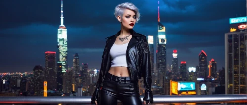 birds of prey-night,cyberpunk,wallis day,katana,rosa ' amber cover,digital compositing,futuristic,femme fatale,metropolis,renegade,black city,marylyn monroe - female,birds of prey,dystopian,callisto,city trans,cd cover,sci fi,merc,city ​​portrait,Art,Classical Oil Painting,Classical Oil Painting 14