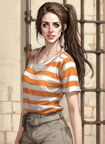 girl in t-shirt,lara,lori,vanessa (butterfly),sprint woman,librarian,croft,clove,rosa ' amber cover,fashionable girl,girl in a historic way,clementine,young woman,polo shirt,harley quinn,clary,pisa,lis,girl in a long,liberty cotton,Digital Art,Comic