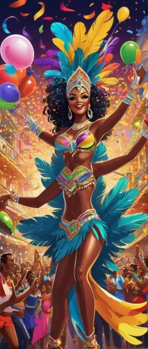 brazil carnival,the festival of colors,carnival,neon carnival brasil,party banner,samba,festival,sinulog dancer,hula,antigua,firedancer,maracatu,olodum,world digital painting,samba deluxe,luau,ancient parade,pachamama,birthday banner background,afro american girls,Illustration,Japanese style,Japanese Style 07