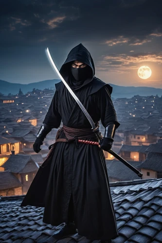 assassin,kenjutsu,hooded man,samurai fighter,swordsman,kendo,assassins,katana,samurai,scythe,samurai sword,grimm reaper,grim reaper,cartoon ninja,dance of death,quarterstaff,swordswoman,night watch,eskrima,ninjutsu