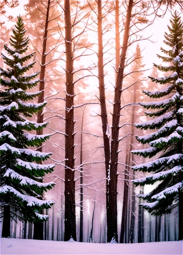 winter forest,snow trees,snow in pine trees,coniferous forest,winter background,fir forest,spruce-fir forest,spruce trees,pine trees,christmas snowy background,fir trees,spruce forest,temperate coniferous forest,winter landscape,snow landscape,evergreen trees,snowy landscape,coniferous,conifers,snow scene,Illustration,Vector,Vector 16