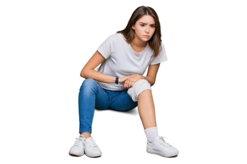 squat position,girl sitting,woman sitting,girl on a white background,menswear for women,leg extension,female model,active pants,women clothes,jeans background,blue shoes,leggings,female runner,women's clothing,athletic shoes,girl in t-shirt,sport shoes,sports shoes,athletic shoe,jogger,Illustration,Japanese style,Japanese Style 13