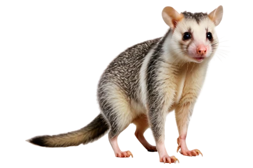 common opossum,opossum,virginia opossum,marsupial,possum,macropus rufogriseus,mustelid,anthriscus,cangaroo,sugar glider,cuscus,sciurus,mustelidae,mammalian,macropus giganteus,madagascar,piebald,rat,leuconotopicus,sciurus major,Illustration,Retro,Retro 01