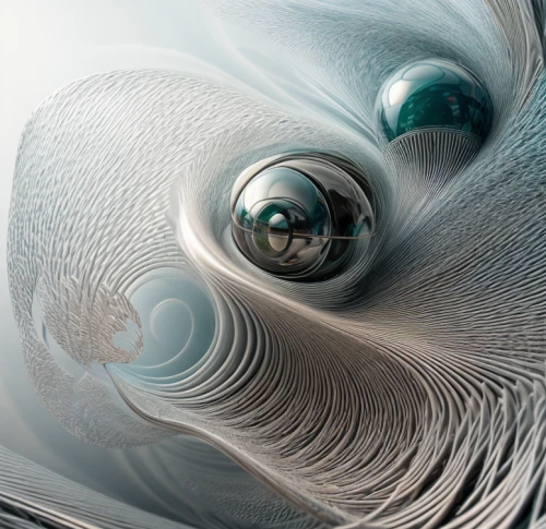 chambered nautilus,fractal art,abstract eye,silver seagull,swirls,swirling,fluid flow,apophysis,fingerprint,spirals,fractals art,silver octopus,mandelbulb,spiralling,chameleon abstract,kinetic art,biomechanical,spiral book,peacock eye,surface tension