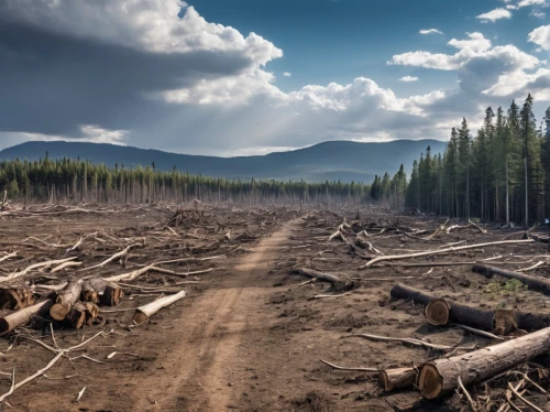 deforested,environmental destruction,deforestation,environmental disaster,fallen trees on the,logging,triggers for forest fire,scorched earth,environmental sin,environmental protection,nature's wrath,ecological footprint,spruce forest,logging truck,carbon footprint,dead wood,ecologically,forestry,larch forests,environmental pollution,Photography,General,Realistic