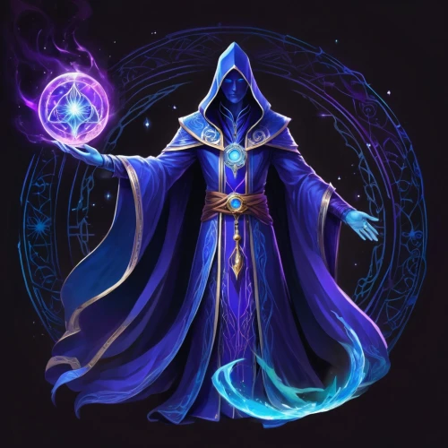 magus,zodiac sign libra,dodge warlock,mage,libra,wizard,magistrate,magic grimoire,grimm reaper,astral traveler,sorceress,undead warlock,summoner,blue enchantress,the wizard,merlin,paysandisia archon,witch's hat icon,nebula guardian,twitch logo,Illustration,Realistic Fantasy,Realistic Fantasy 20