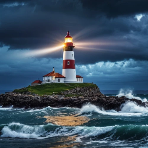 electric lighthouse,light house,lighthouse,point lighthouse torch,petit minou lighthouse,red lighthouse,light station,guiding light,crisp point lighthouse,the pillar of light,flood light bulbs,northernlight,salt and light,light of night,emergency light,landscape photography,light cone,glow of light,northen light,coastal protection,Photography,General,Realistic