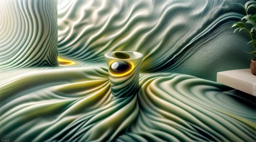 wave pattern,green folded paper,kinetic art,water waves,fractals art,glass painting,japanese waves,wall lamp,fluid flow,wall paint,coral swirl,paper art,whirlpool pattern,swirling,vortex,wall decoration,morning illusion,wave wood,optical illusion,floor fountain
