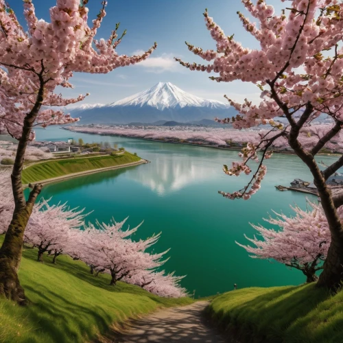 japan landscape,japanese sakura background,beautiful japan,sakura trees,japanese mountains,japanese cherry trees,spring in japan,japanese alps,fuji mountain,sakura tree,japanese cherry blossoms,cherry blossom tree,japanese floral background,the cherry blossoms,mount fuji,cherry blossoms,japanese cherry blossom,cherry blossom japanese,landscape background,japan,Photography,General,Natural