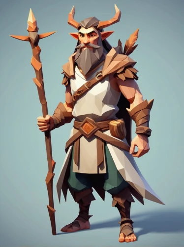 viking,barbarian,dane axe,scandia gnome,minotaur,vikings,norse,dwarf sundheim,druid,mergus,dwarf,odin,warlord,nördlinger ries,fantasy warrior,wood elf,goki,male character,poseidon,poseidon god face,Unique,3D,Low Poly