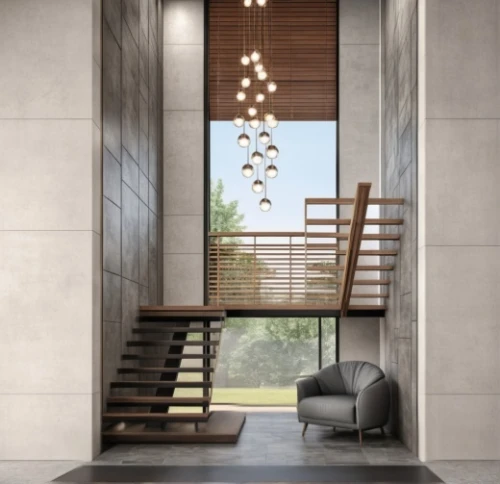 outside staircase,staircase,circular staircase,wooden stair railing,interior modern design,contemporary decor,winding staircase,modern decor,wooden stairs,block balcony,stairwell,daylighting,archidaily,halogen spotlights,hanging light,stairs,room divider,steel stairs,stairway,light fixture