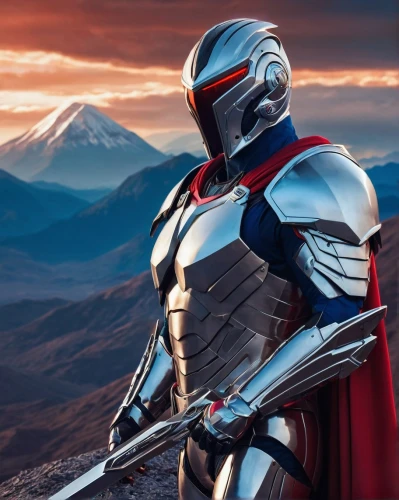 iron mask hero,knight armor,cleanup,magneto-optical disk,excalibur,thor,shredder,magneto-optical drive,spartan,wall,iron,steel man,heroic fantasy,armored,aaa,god of thunder,knight,armor,digital compositing,marvel of peru,Conceptual Art,Sci-Fi,Sci-Fi 04