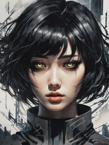 transistor,persona,sidonia,sci fiction illustration,echo,illustrator,shepard,cyborg,world digital painting,painting technique,fantasy portrait,digital painting,vector girl,meteora,cybernetics,rosa ' amber cover,asymmetric cut,gara,humanoid,game illustration,Conceptual Art,Fantasy,Fantasy 33