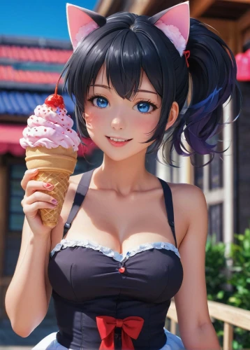 kawaii ice cream,soft serve ice creams,ice cream,icecream,soft ice cream,ice-cream,woman with ice-cream,milk ice cream,sweet ice cream,shaved ice,ice cream cone,ice creams,ice cream stand,honmei choco,sundae,dessert,pink ice cream,ice cream shop,strawberry ice cream,whipped ice cream,Illustration,Japanese style,Japanese Style 05