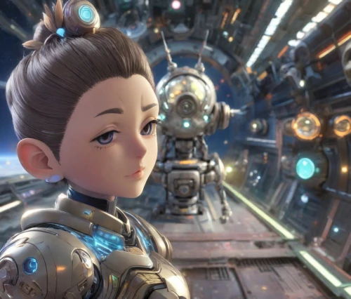 valerian,lost in space,pompadour,scifi,tracer,sidonia,io,cyborg,droid,minibot,cgi,orbit,robot in space,iss,ai,nova,sci-fi,sci - fi,asahi,sci fi,Photography,Realistic