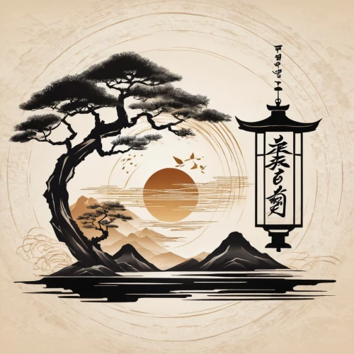 cool woodblock images,oriental painting,japanese art,japanese background,the japanese tree,japanese icons,japanese garden ornament,woodblock prints,japan landscape,zui quan,chinese art,taijiquan,rising sun,qi-gong,map silhouette,goki,taijitu,daitō-ryū aiki-jūjutsu,landscape background,japanese character,Unique,Design,Logo Design