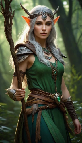 druid,wood elf,elven,male elf,violet head elf,elves,female warrior,dryad,dark elf,the enchantress,elven forest,elf,mara,fae,sorceress,celtic queen,druid grove,fantasy portrait,huntress,druids,Conceptual Art,Fantasy,Fantasy 17