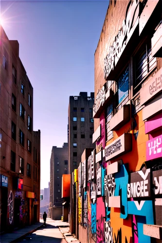 colorful city,graffiti art,alleyway,new york streets,laneway,urban landscape,alley,bronx,street canyon,meatpacking district,brooklyn,graffiti,urban art,newyork,highline,graffiti splatter,colorful background,background colorful,color wall,brooklyn street art,Unique,Paper Cuts,Paper Cuts 04