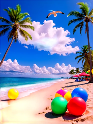 caribbean beach,dream beach,tropical beach,beach landscape,umbrella beach,summer beach umbrellas,beach scenery,beautiful beach,paradise beach,beach background,beach ball,summer background,caribbean,beautiful beaches,background colorful,the caribbean,caribbean sea,brazilian beach,landscape background,colorful background,Conceptual Art,Fantasy,Fantasy 27