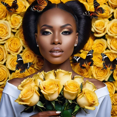 queen bee,african daisies,yellow rose background,yellow roses,honeybee,honey bee,pollinating,gold yellow rose,silk bee,pollinate,beautiful african american women,yellow butterfly,honeybees,golden flowers,bee honey,pollination,honey bees,pollinator,flower fly,bee