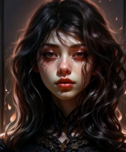 fantasy portrait,vampire woman,vampire lady,mystical portrait of a girl,sorrow,lover's grief,rosa ' amber cover,dark art,widow's tears,gothic portrait,dark portrait,seven sorrows,sad woman,dead bride,tear of a soul,angel's tears,deadly nightshade,sorceress,vampire,fantasy art