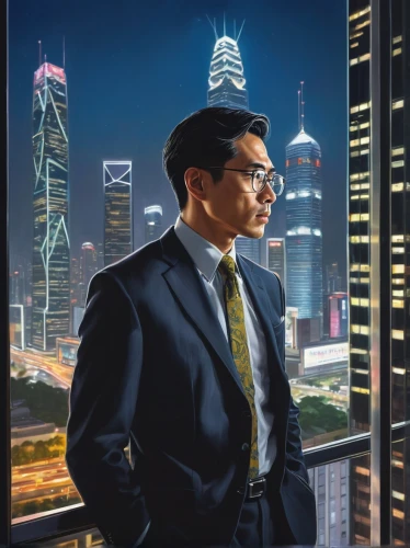 ceo,an investor,blockchain management,stock exchange broker,white-collar worker,night administrator,black businessman,financial advisor,blur office background,financial world,businessman,abstract corporate,stock trader,investor,trading floor,world digital painting,custom portrait,portrait background,stock broker,corporate,Illustration,Retro,Retro 14